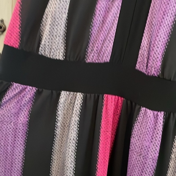 Ashley Stewart Multicolor Striped Maxi Dress - Picture 4 of 6